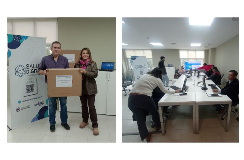 Entrega de equipamiento y capacitación a personal de la Dirección General de Odontologia.