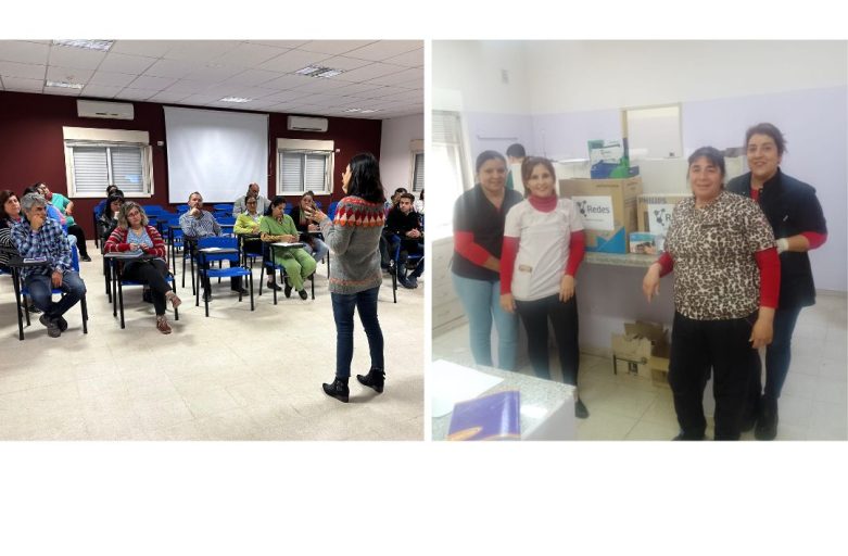 Capacitación al personal del Hospital Zonal de Frias.