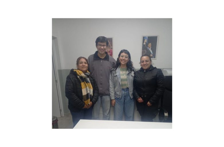 Capacitación en el Hospital Distrital de Suncho Corral.