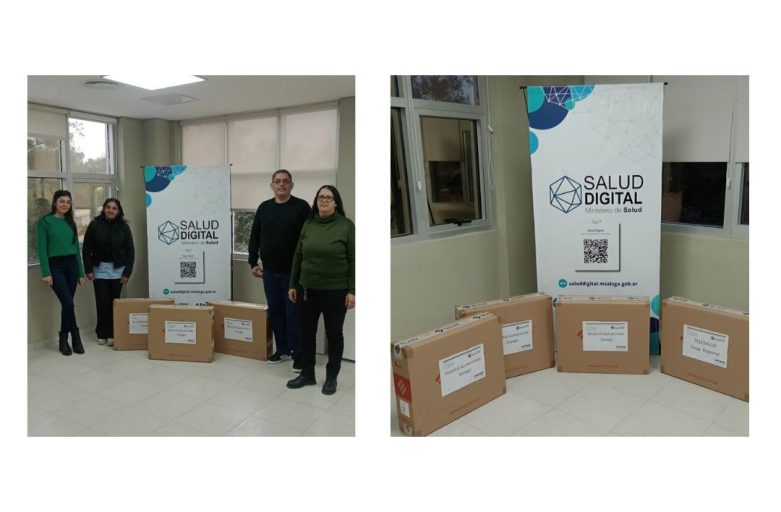Entrega de equipamiento Hospital Gumersindo Sayago y a la oficina de Telesalud del Hospital Regional