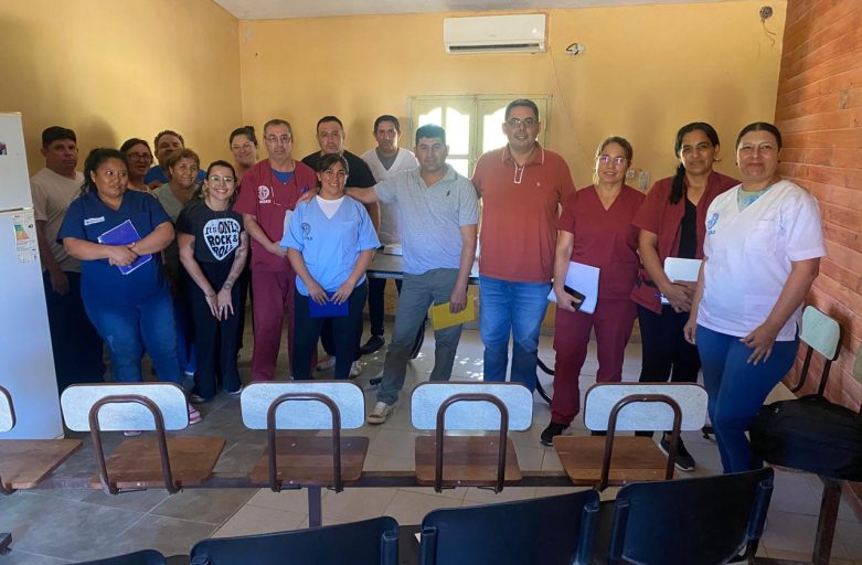 Capacitación en el Hospital de Tránsito de Medellin.