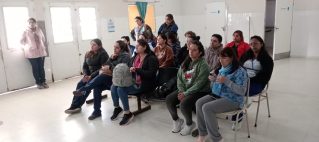 Capacitación en el Hospital Distrital de Forres.