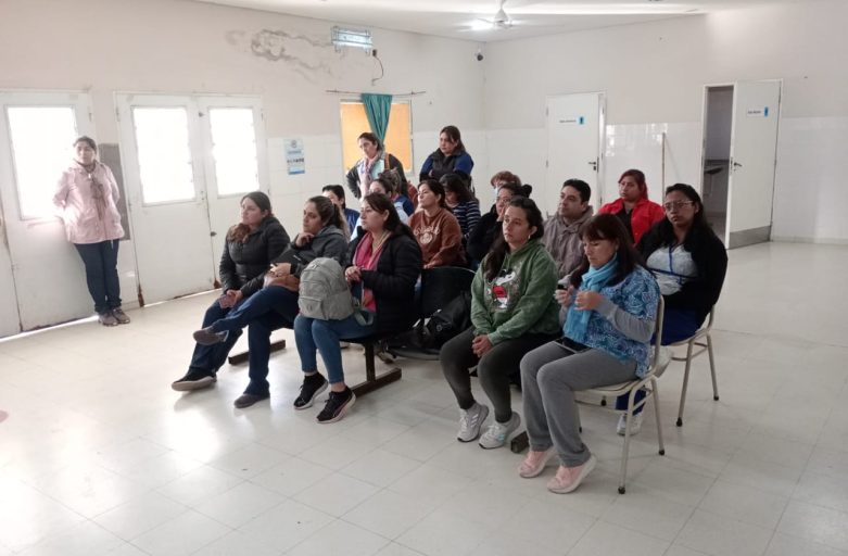 Capacitación en el Hospital Distrital de Forres.