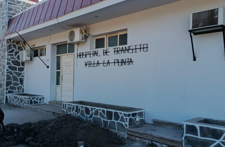 Capacitación y entrega de equipamiento en el Hospital de Transito de Villa la Punta.