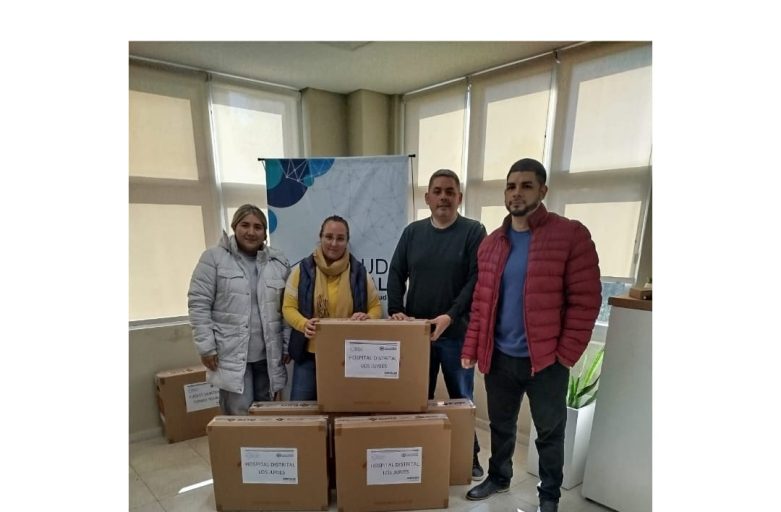 Entrega de equipamiento al Hospital Distrital Los Juries y al Puesto Sanitario Tomas Young.
